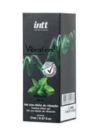 Жидкий массажный гель VIBRATION Mint с ароматом мяты и эффектом вибрации (17 мл)