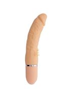 Телесный вибратор-реалистик PURRFECT SILICONE - BENDABLE 10FUNCTIONS с шипиками (15 см)