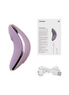 Сиреневый вакуум-волновой вибростимулятор клитора Satisfyer Vulva Lover 1