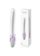 Вибратор розовый OVO F8 (20 см)