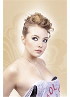 Черные накладные ресницы, подкрученные на кончиках Premium