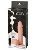 Реалистичный вибратор The Best Lover 6 с присоской - 20 см.