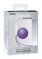 Фиолетовый вагинальный шарик Joyballs Trend Single с петелькой