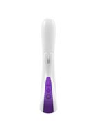 Фиолетовый вибратор-кролик OVO K5 (21 см)