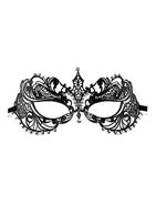 Чёрная маска на глаза Phantom Masquerade Mask