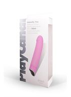 Розовый вибратор PLAY CANDI BLAST PINK - 17 см.