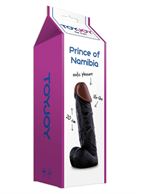 Черный фаллоимитатор PRINCE OF NAMIBIA (20,5 см)