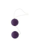 Фиолетовые вагинальные шарики Vibratone DUO BALLS