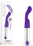Фиолетовый перезаряжаемый вибратор Rechargeable IJOY Versatile Tickler (14,5 см)