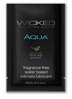 Легкий лубрикант на водной основе с алое Wicked Aqua (3 мл)