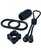 Набор черных эрекционных колец Party Pack