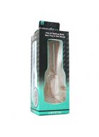 Прозрачный мастурбатор-ротик Fleshlight - Ice Mouth Crystal