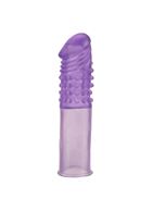 Фиолетовая насадка-удлинитель Mega Stretch - Penis Extension (16,5 см)