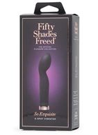 Фиолетовый вибратор So Exquisite - Rechargeable G-Spot Vibrator (16,5 см)