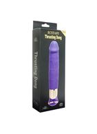 Фиолетовый вибратор ECSTASY Deluxe Rowdy Dong (21,5 см)