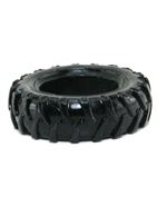 Чёрное эрекционное кольцо TREADS MENS RING THIN