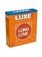 Презервативы с продлевающим эффектом LUXE Royal Long Love (3 шт)