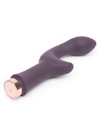 Фиолетовый вибратор Lavish Attention Rechargeable Clitoral G-Spot Vibrator (18,4 см)