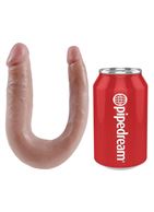 Двусторонний фаллоимитатор U-Shaped Small Double Trouble (33,5 см)