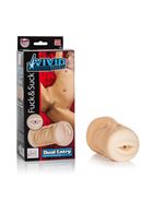 Двусторонний мастурбатор Vivid Raw Fuck  Suck - вагина и ротик