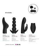 Черный эротический набор Pleasure Kit №6