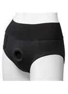 Трусики-брифы с плугом Vac-U-Lock Panty Harness with Plug Briefs - L/XL