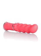 Розовый вибромассажер Power Play Power G - 11,5 см.