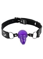 Набор из гелевого кляпа и маски FETISH FANTASY PENIS BALL GAG