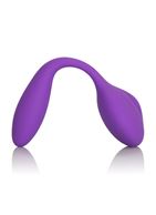 Фиолетовый перезаряжаемый вибромассажер Silhouette S8 