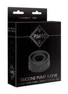 Черная сменная вставка для помпы Silicone Pump Sleeve Medium