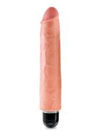 Телесный вибратор-реалистик 10" Vibrating Stiffy (30,5 см)