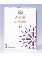Микс-набор презервативов AMOR Mix (3 шт)