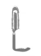 Прозрачная насадка с анальной вставкой Stretchy Penis Exten and Plug No.38