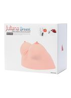 Мастурбатор JULIANA BREAST в виде груди с вибровагиной