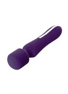 Фиолетовый жезловый вибромассажер Nalone Rockit - 19,2 см.