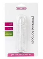 Прозрачная насадка на пенис Realistic Penis Extension (13 см)