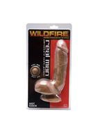 Темнокожий фаллоимитатор на присоске REAL MAN Jel-Lee HOT COCK (20 см)