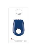 Эрекционное кольцо синее OVO B12