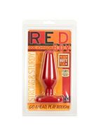 Красная пробка среднего размера Red Boy Medium 5.5 Butt Plug - 14 см.