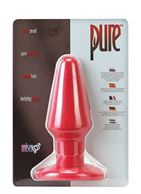 Красная анальная втулка Pure (13,5 см)