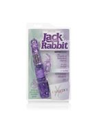 Фиолетовый вибромассажер Petite Jack Rabbit