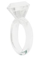 Эрекционное кольцо в виде колечка SILICON DIAMOND COCKRING