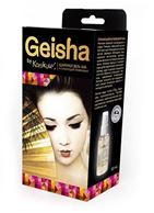 Набор для тренировки интимных мышц Geisha: вагинальные шарики из стекла и сужающий лубрикант