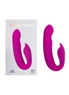 Розовый вибратор G-Spot Dual Stimulator (17,1 см)