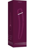Фиолетовый вакуумный клиторальный вибромассажер Personal vibrator HIKY 
