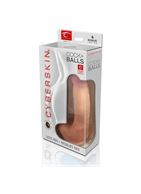 Реалистичный фаллоимитатор CyberSkin Cyber Cock with Balls Light (20 см)