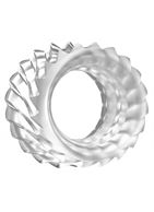Прозрачное эрекционное кольцо No.40 Ball Strap
