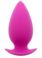 Большая розовая анальная пробка BOOTYFUL ANAL PLUG LARGE PINK - 10 см.