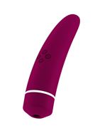 Фиолетовый вакуумный клиторальный вибромассажер Personal vibrator HIKY 