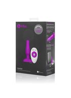 Анальная вибропробка цвета фуксии NOVICE REMOTE CONTROL PLUG FUCHSIA - 10,2 см.